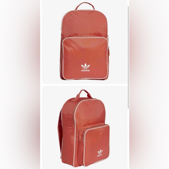 Adidas Adicolor Backpack, Light Orange Color - Picture 3 of 13